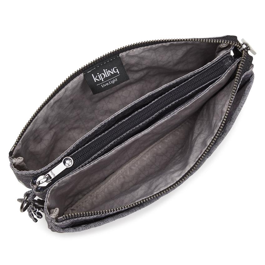 Bolsos Bandolera Kipling Riri Grises | MXKi1675R