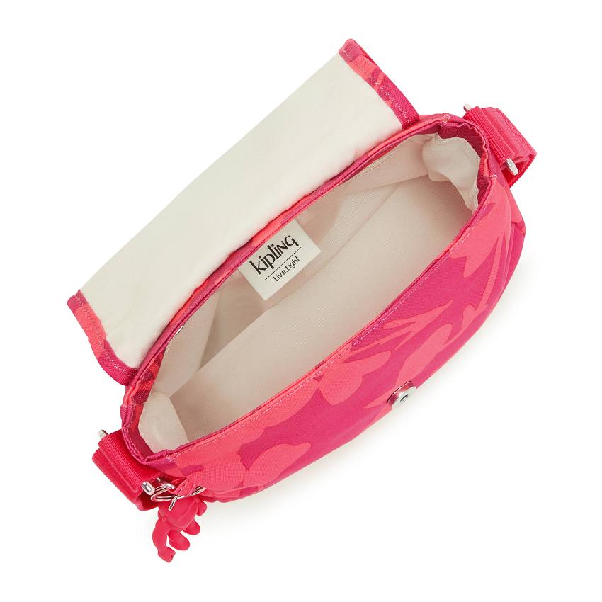 Bolsos Bandolera Kipling Sabian Coral Flores | MXKi1681A