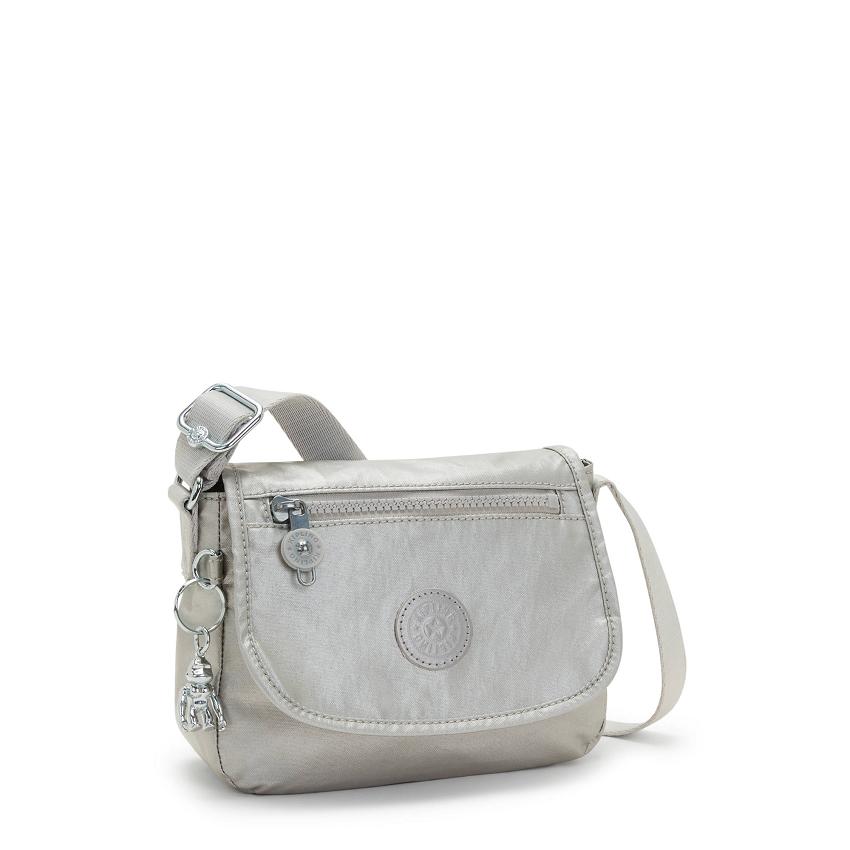 Bolsos Bandolera Kipling Sabian Plateados | MXKi1688K