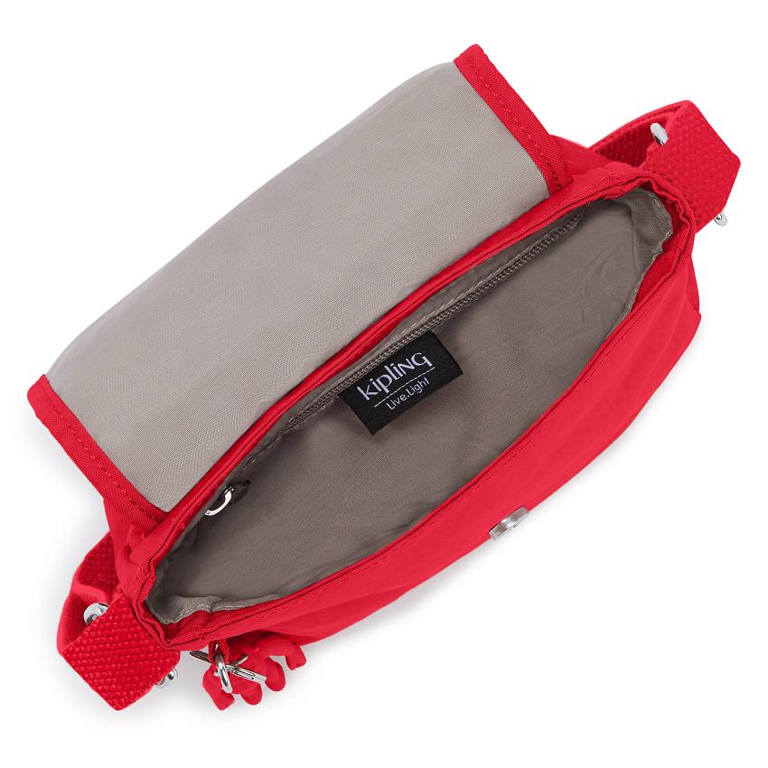 Bolsos Bandolera Kipling Sabian Rojos | MXKi1690Z