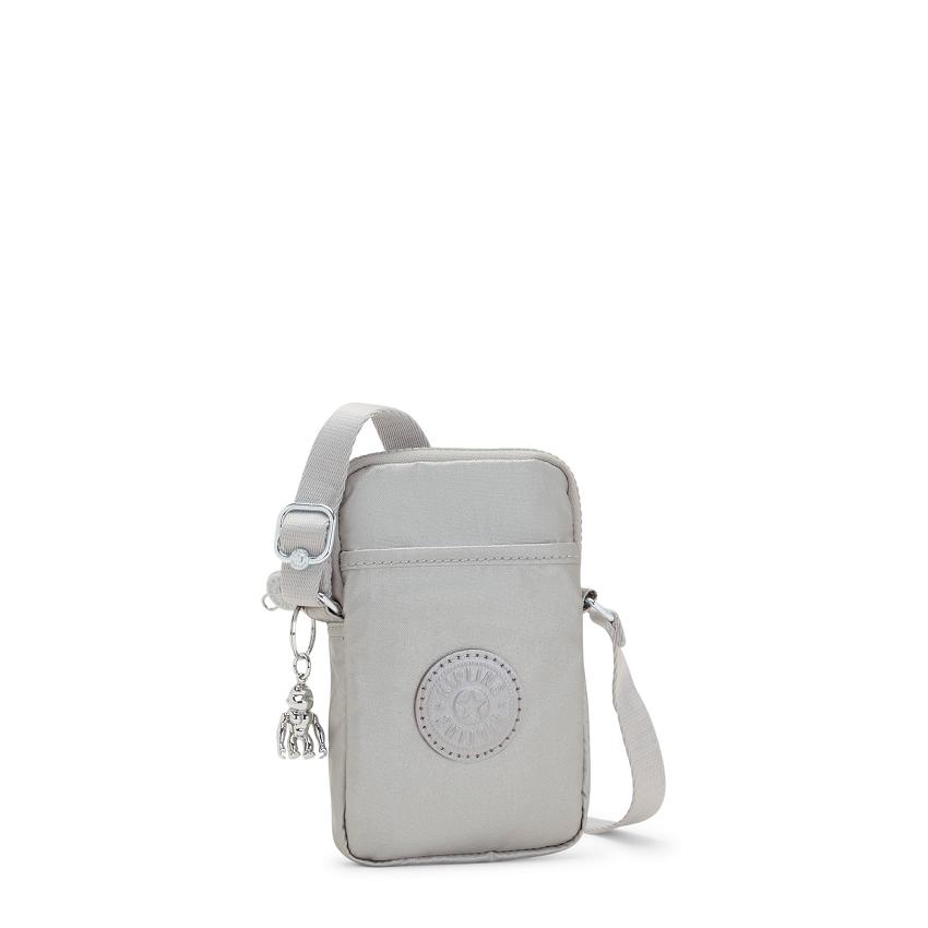 Bolsos Bandolera Kipling Tally Plateados | MXKi1697G