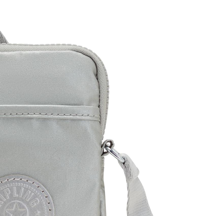 Bolsos Bandolera Kipling Tally Plateados | MXKi1697G