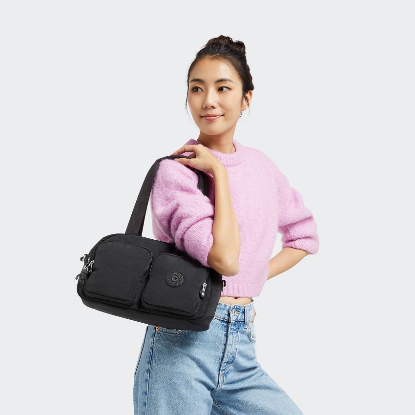 Bolsos De Hombro Kipling Cool Defea Negros | MXKi1948F