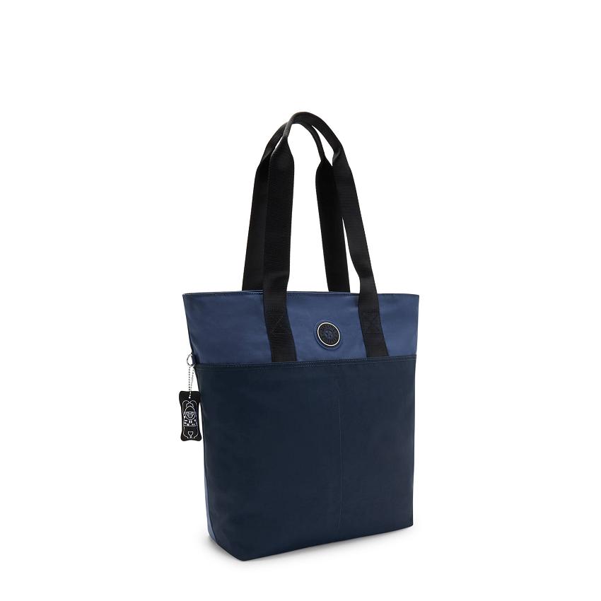 Bolsos De Hombro Kipling Hanifa Azules | MXKi1977L