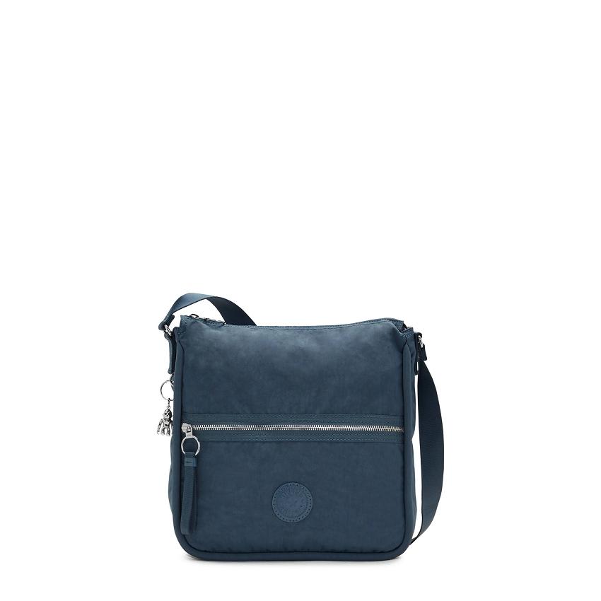 Bolsos De Hombro Kipling Oswin Azul Marino Grises | MXKi1985G