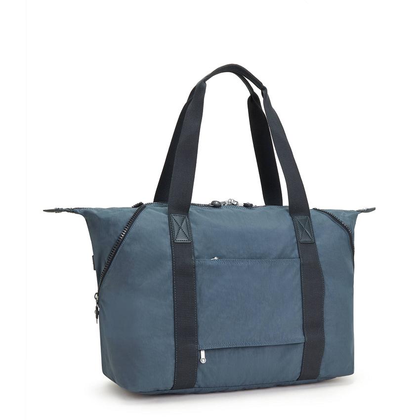 Bolsos Kipling Art Medium Azul Marino Grises | MXKi1750U