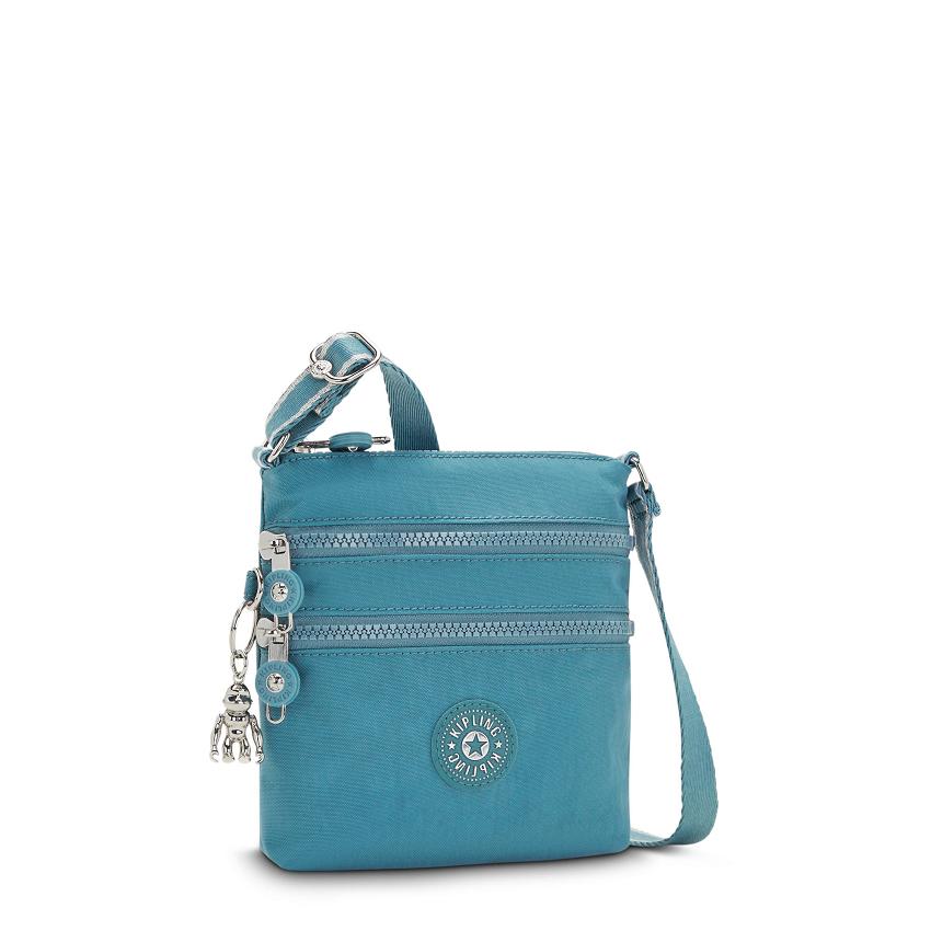 Bolsos Pequeños Kipling Alvar Extra Small Turquesa | MXKi1832K