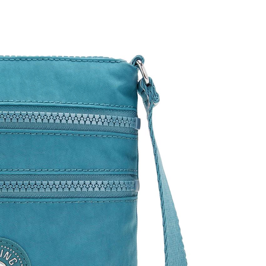 Bolsos Pequeños Kipling Alvar Extra Small Turquesa | MXKi1832K