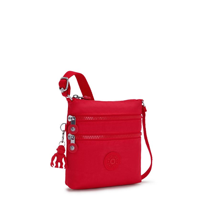 Bolsos Pequeños Kipling Alvar Extra Small Rojos | MXKi1833L