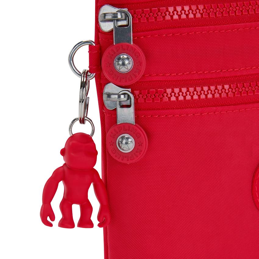 Bolsos Pequeños Kipling Alvar Extra Small Rojos | MXKi1833L