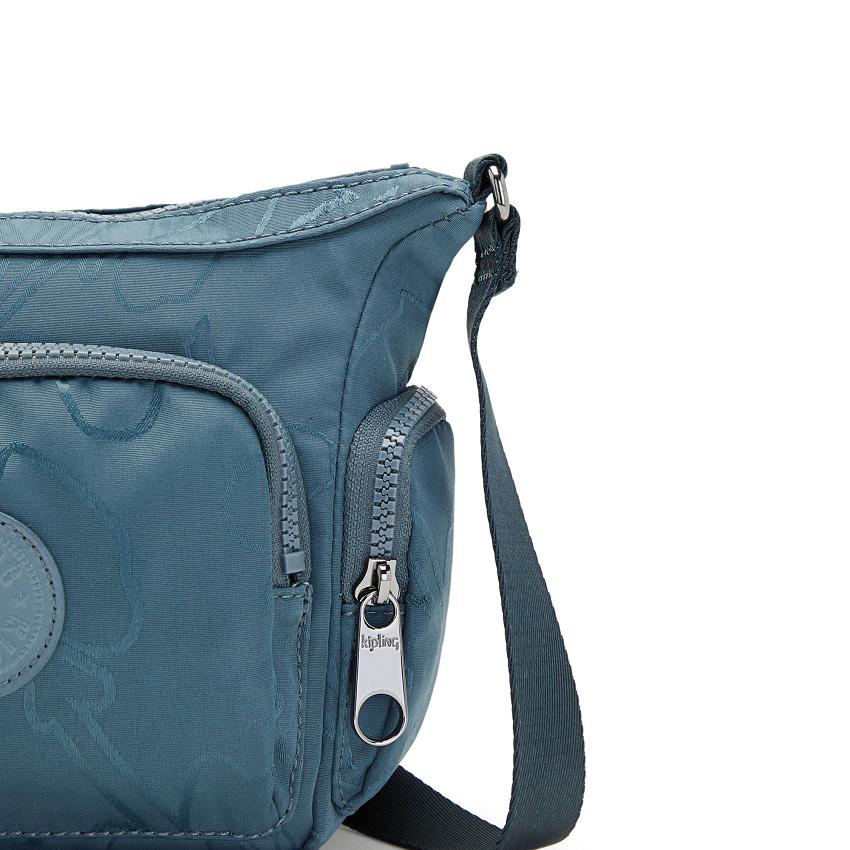 Bolsos Pequeños Kipling Gabbie Mini Azul Marino Grises | MXKi1861A