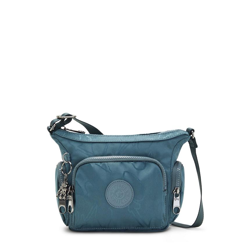 Bolsos Pequeños Kipling Gabbie Mini Azul Marino Grises | MXKi1861A