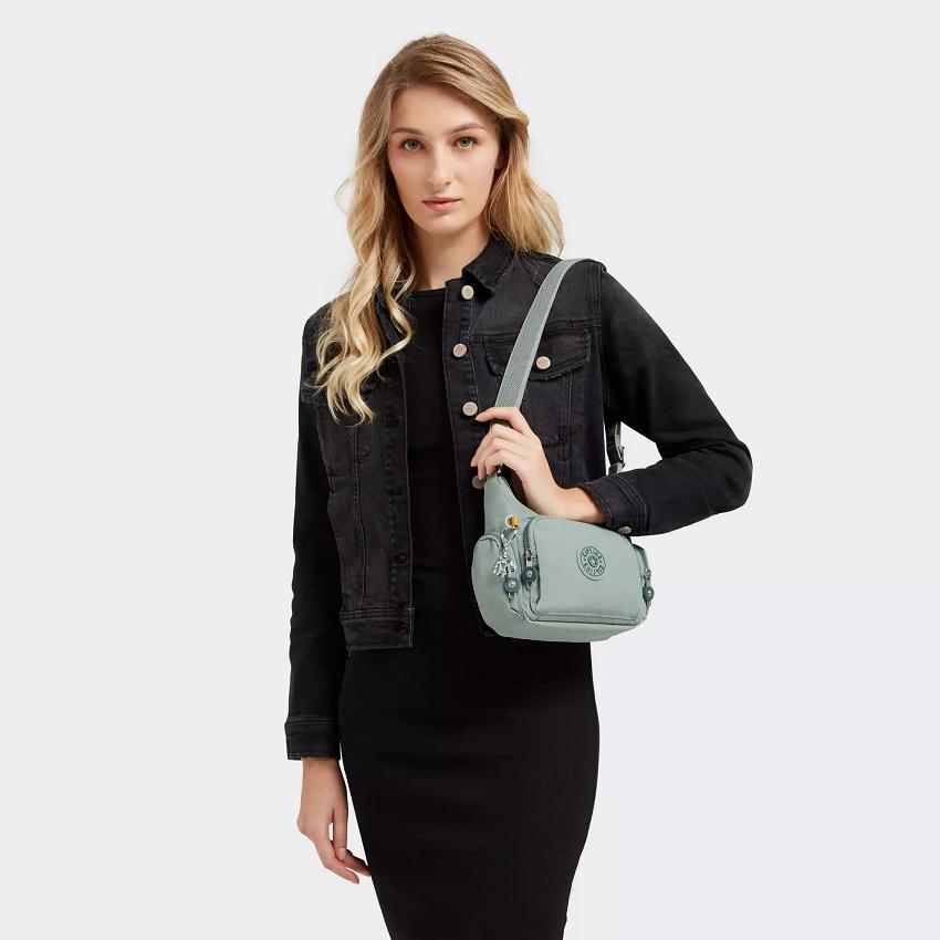 Bolsos Pequeños Kipling Gabbie Mini Verde Oliva | MXKi1858U