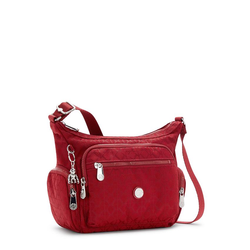 Bolsos Pequeños Kipling Gabbie Small Rojos | MXKi1865D