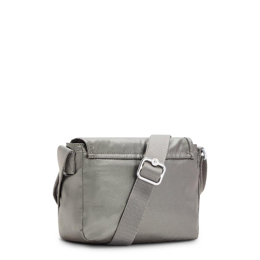 Bolsos Pequeños Kipling Sabian Grises Metal | MXKi1909P