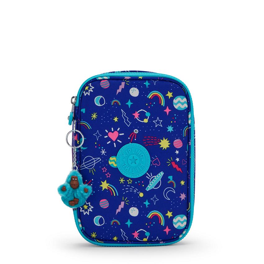 Estuches Para Lapices Kipling 100 Pens Azules | MXKi2138H