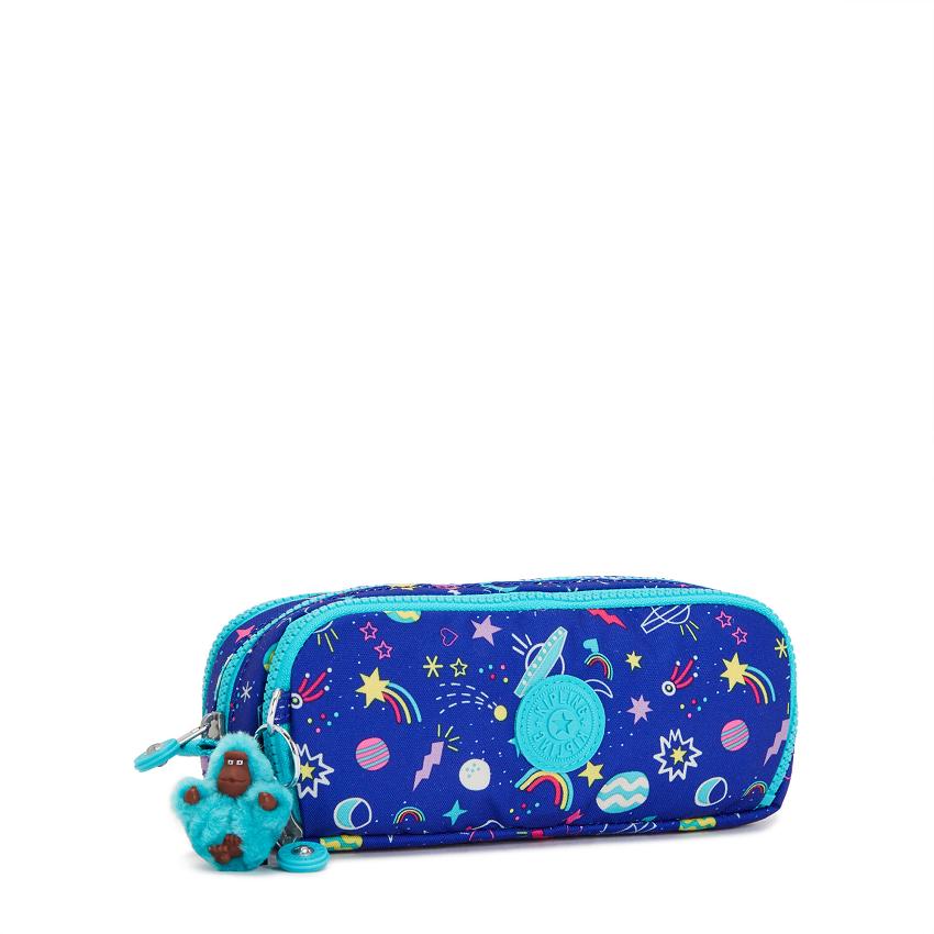 Estuches Para Lapices Kipling Gitroy Azules | MXKi2152S