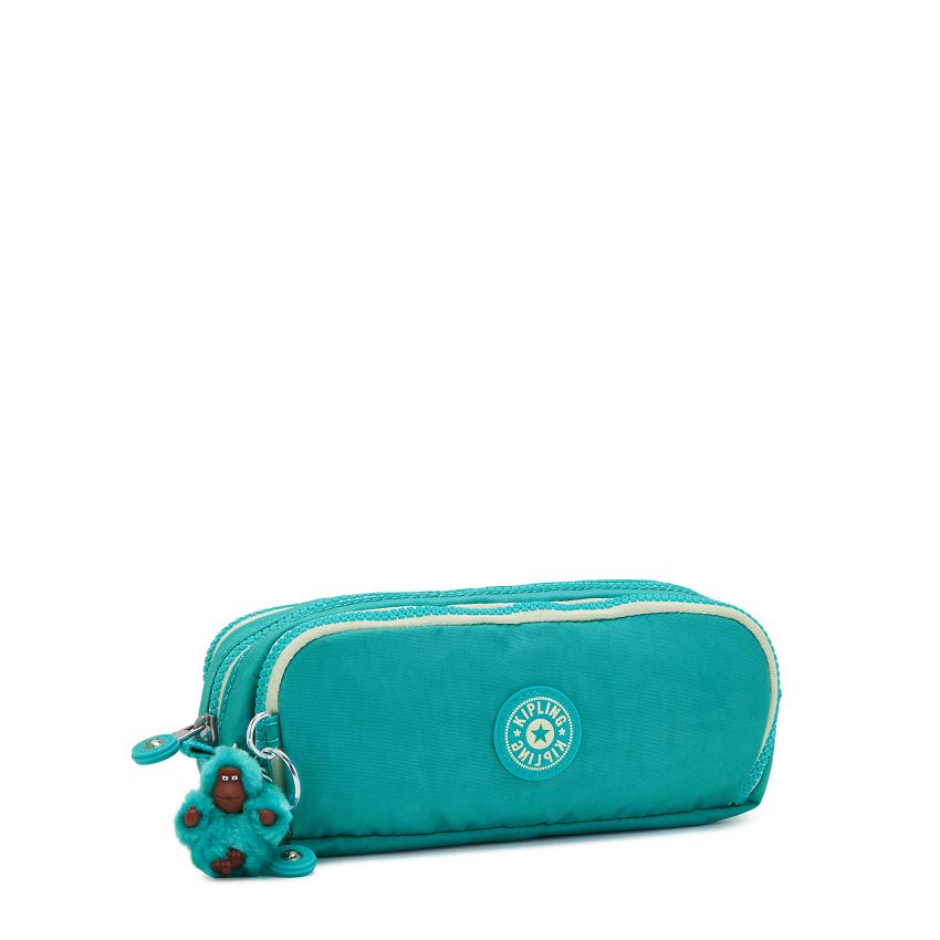 Estuches Para Lapices Kipling Gitroy Turquesa | MXKi2151A