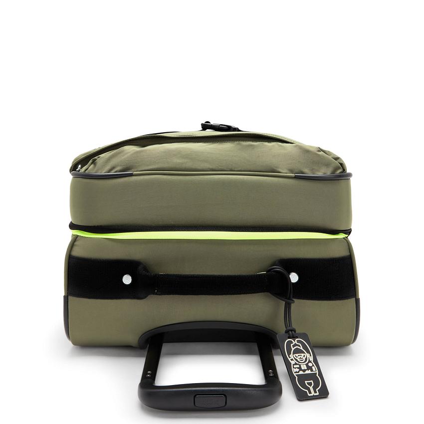 Maletas De Cabina Kipling Spontaneous Medium Verde Oliva | MXKi2034E