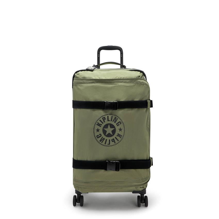 Maletas De Cabina Kipling Spontaneous Medium Verde Oliva | MXKi2034E