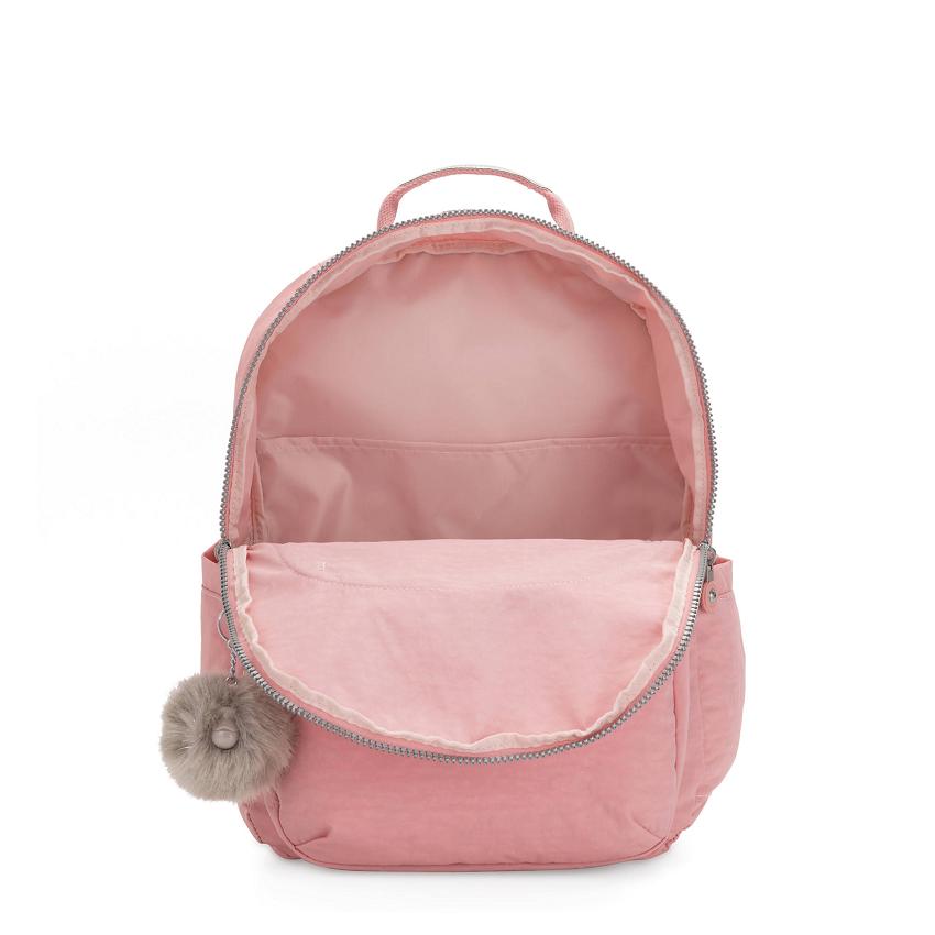 Mochila Para Laptop Kipling Seoul Extra Large Rosas | MXKi2098F