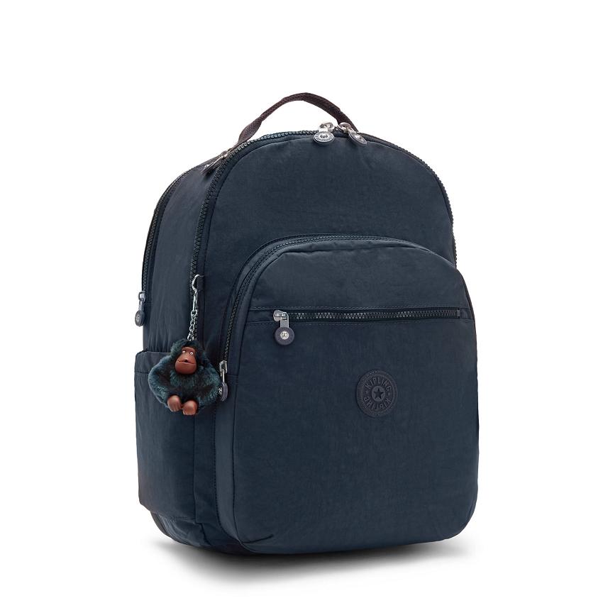 Mochila Para Laptop Kipling Seoul Extra Large Azules | MXKi2099G