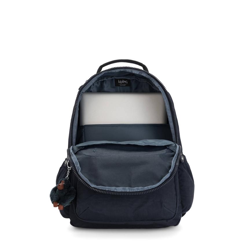 Mochila Para Laptop Kipling Seoul Large Azules | MXKi1345F