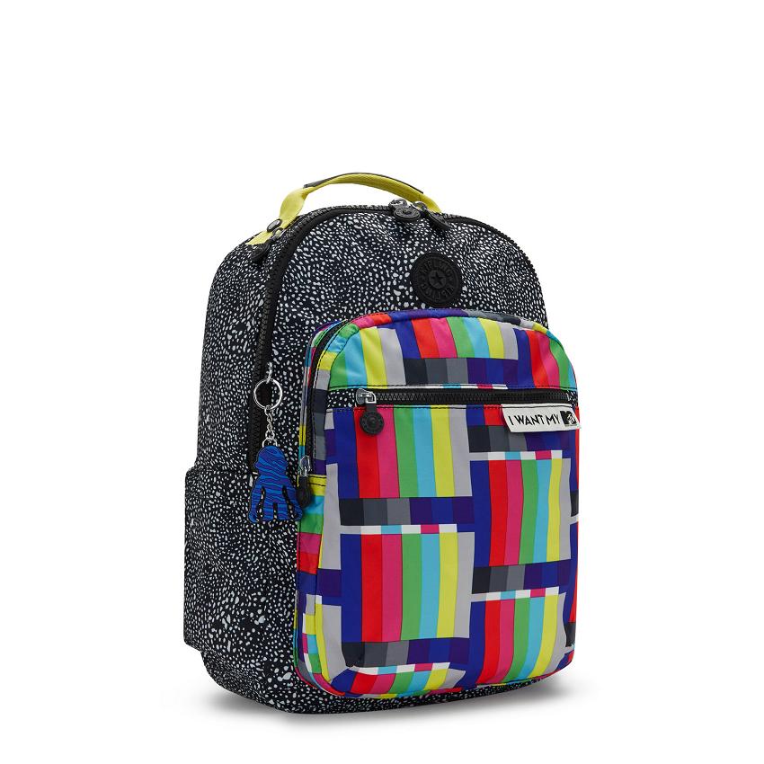 Mochila Para Laptop Kipling Seoul Large Multicolor | MXKi1346H