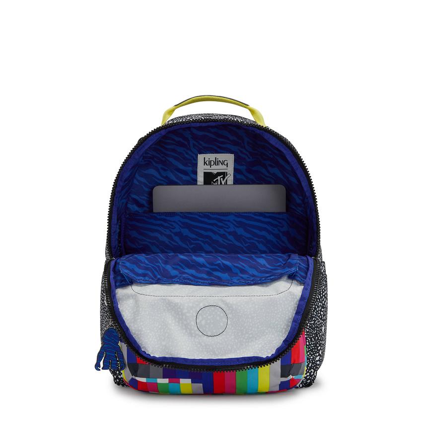 Mochila Para Laptop Kipling Seoul Large Multicolor | MXKi1346H