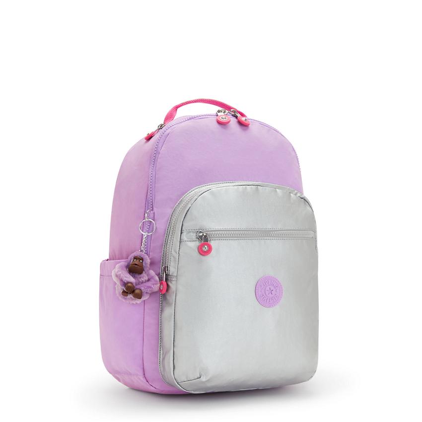 Mochila Para Laptop Kipling Seoul Large Morados | MXKi1350E