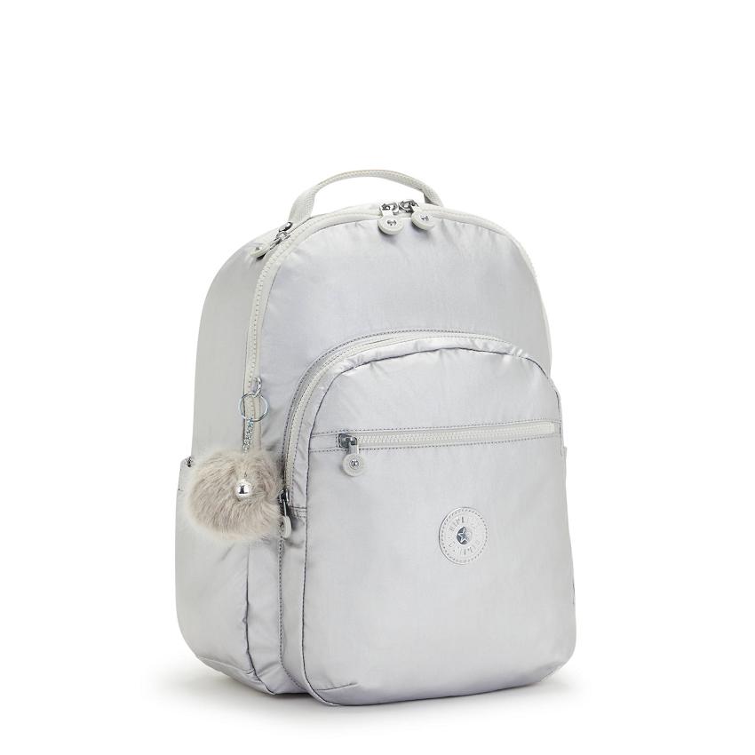 Mochila Para Laptop Kipling Seoul Large Metal | MXKi1353Y