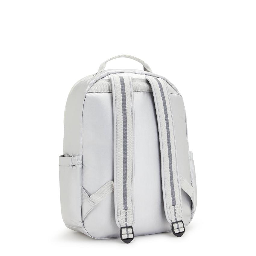 Mochila Para Laptop Kipling Seoul Large Metal | MXKi1353Y