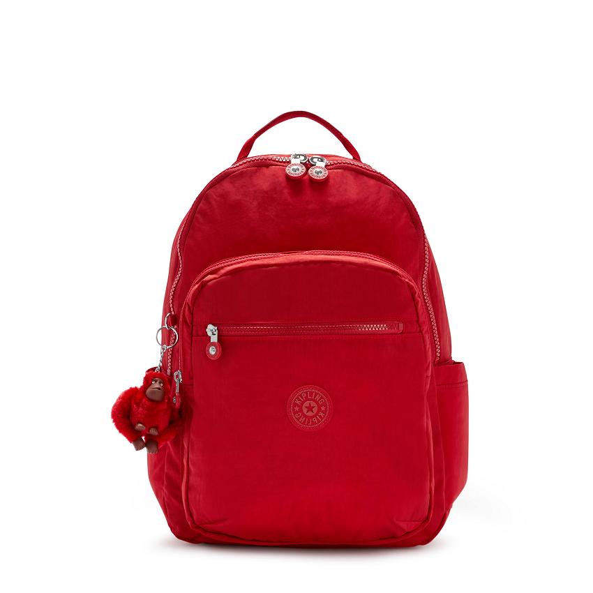 Mochila Para Laptop Kipling Seoul Large Rosas | MXKi1355I