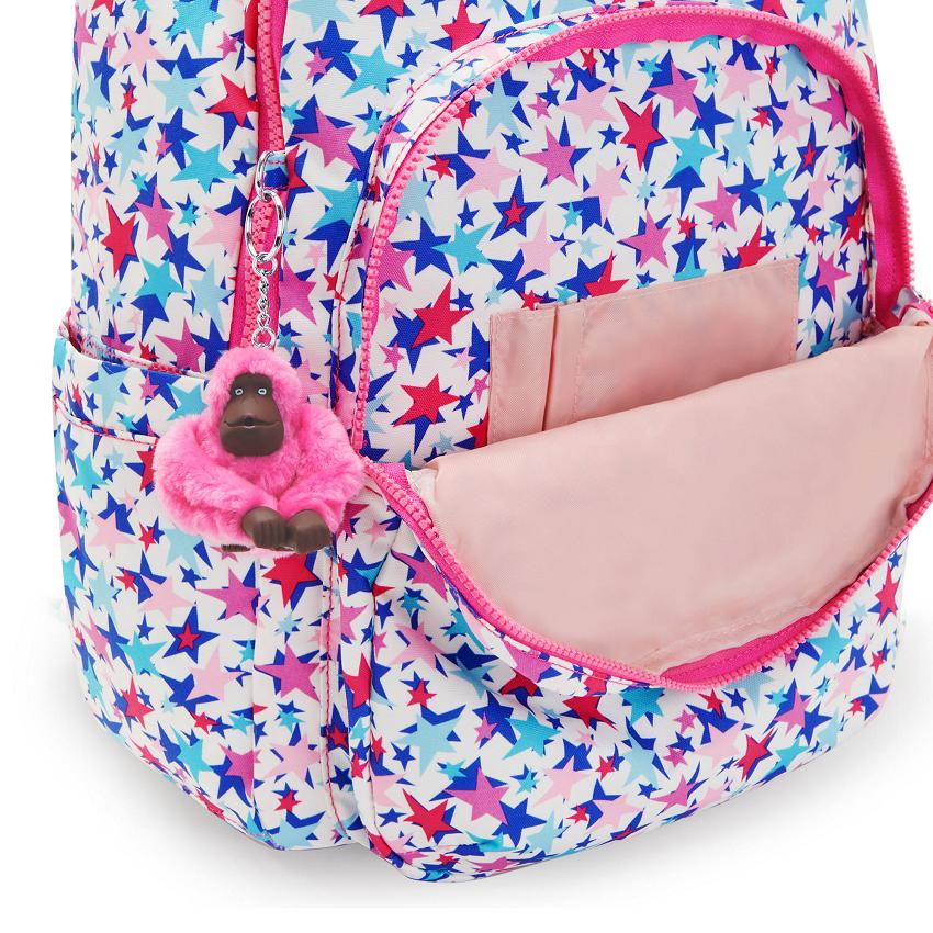 Mochila Para Laptop Kipling Seoul Large Rosas | MXKi2103J