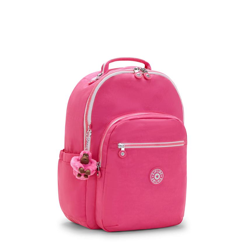 Mochila Para Laptop Kipling Seoul Large Rosas | MXKi2113A