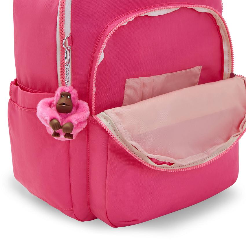 Mochila Para Laptop Kipling Seoul Large Rosas | MXKi2113A