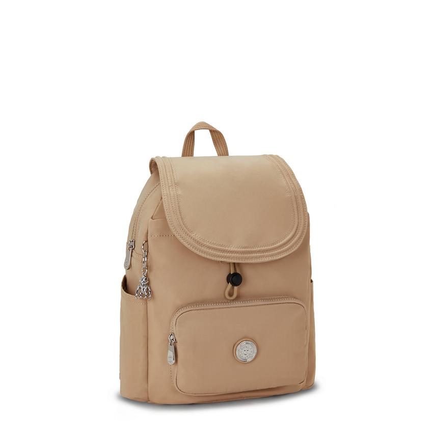 Mochilas De Viaje Kipling City Pack Small Beige | MXKi1415G