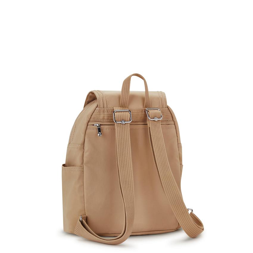 Mochilas De Viaje Kipling City Pack Small Beige | MXKi1415G