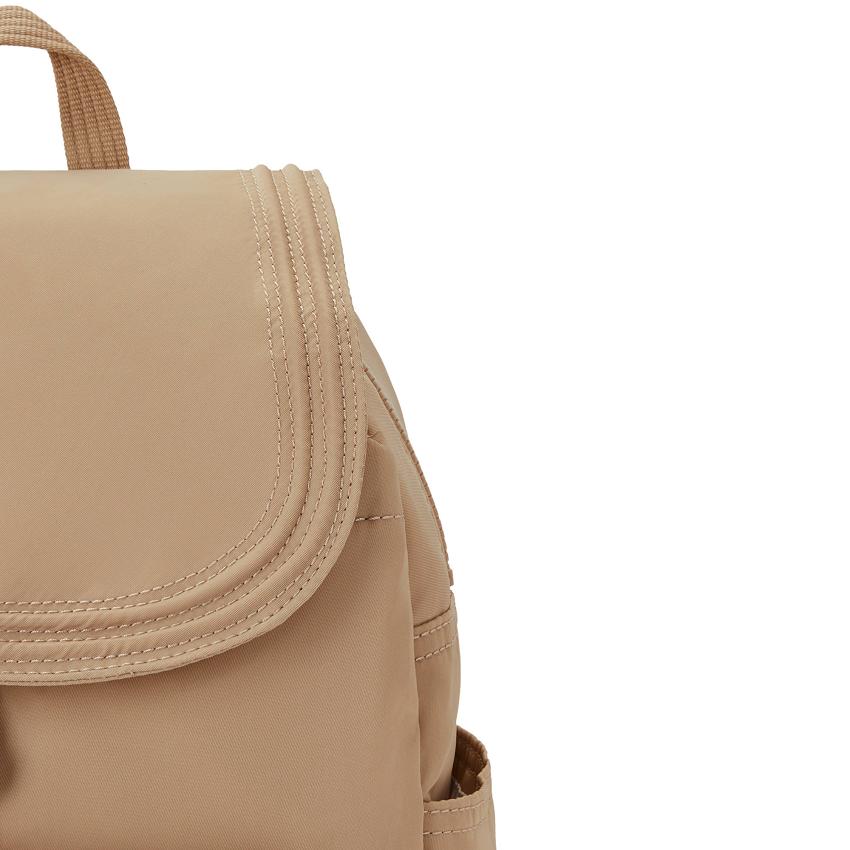 Mochilas De Viaje Kipling City Pack Small Beige | MXKi1415G