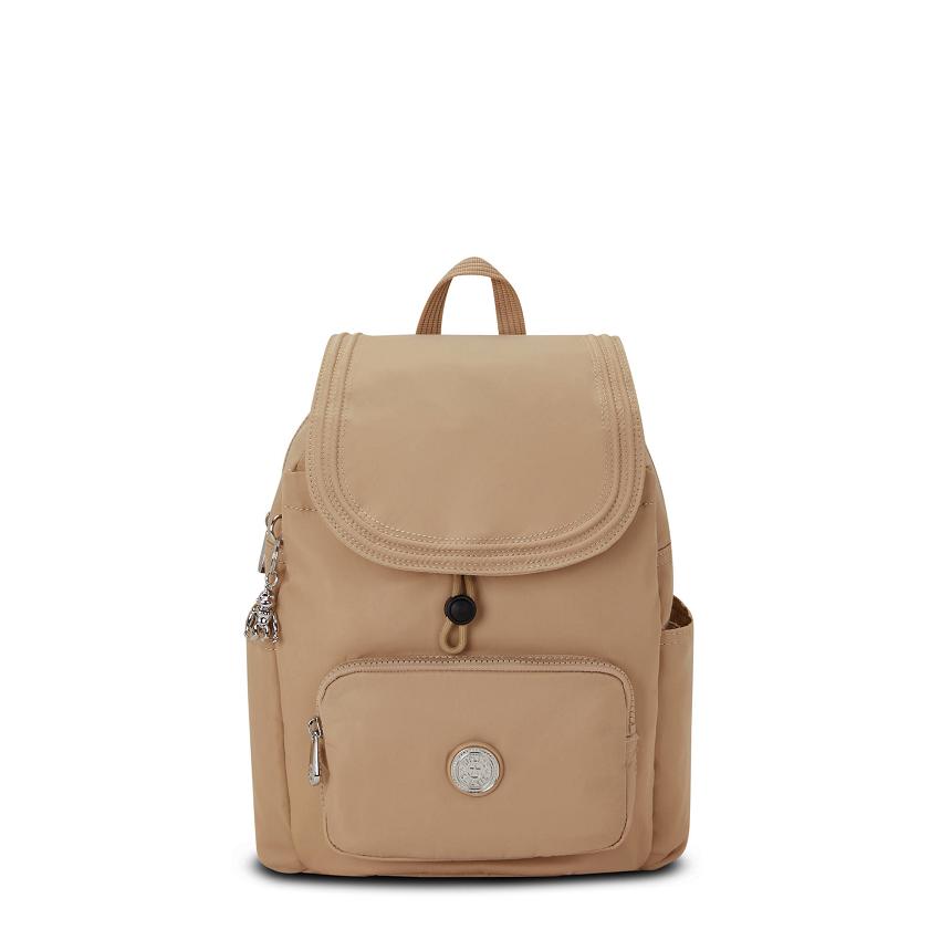 Mochilas De Viaje Kipling City Pack Small Beige | MXKi1415G