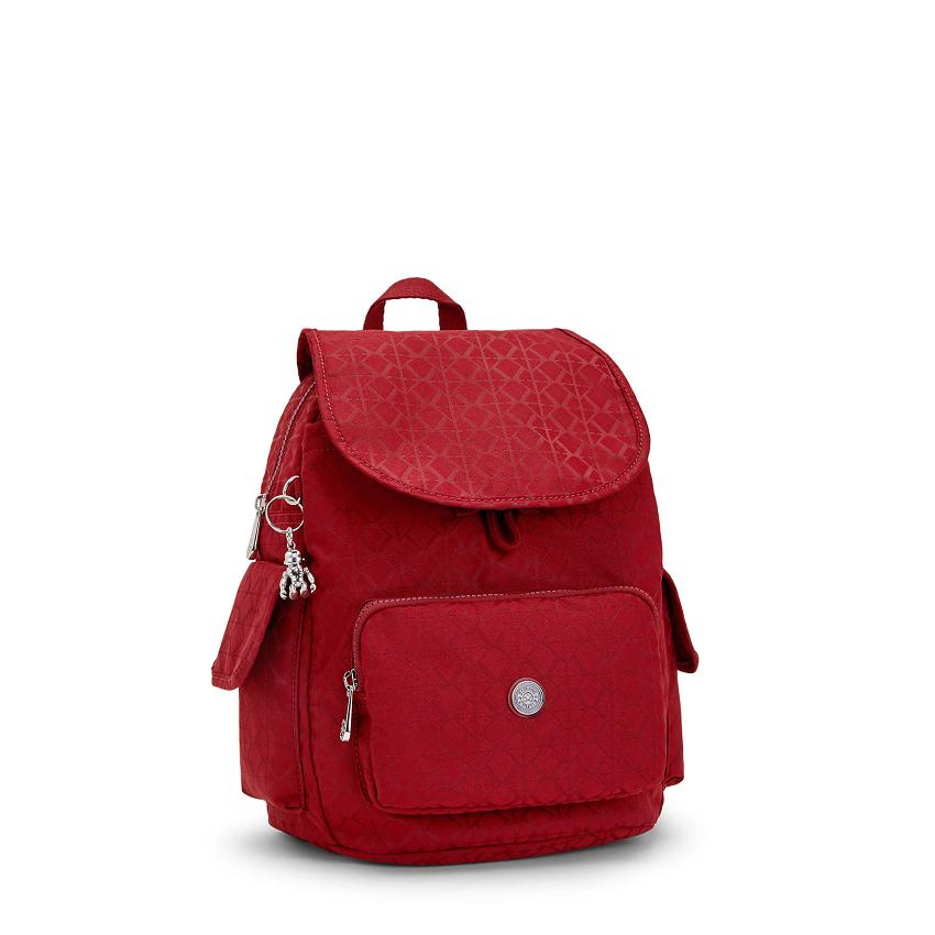 Mochilas De Viaje Kipling City Pack Small Rojos | MXKi1417F