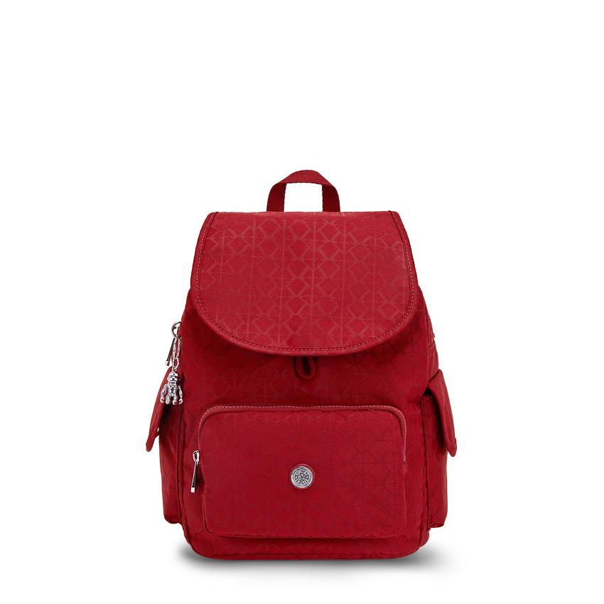 Mochilas De Viaje Kipling City Pack Small Rojos | MXKi1417F