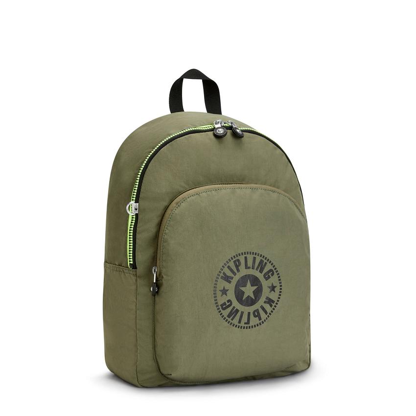 Mochilas De Viaje Kipling Curtis Medium Verde Oliva | MXKi1427I