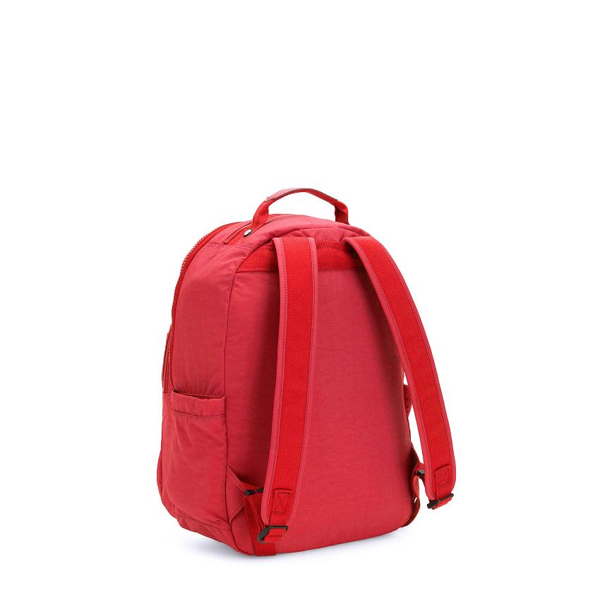 Mochilas De Viaje Kipling Seoul Small Rojos | MXKi1465A