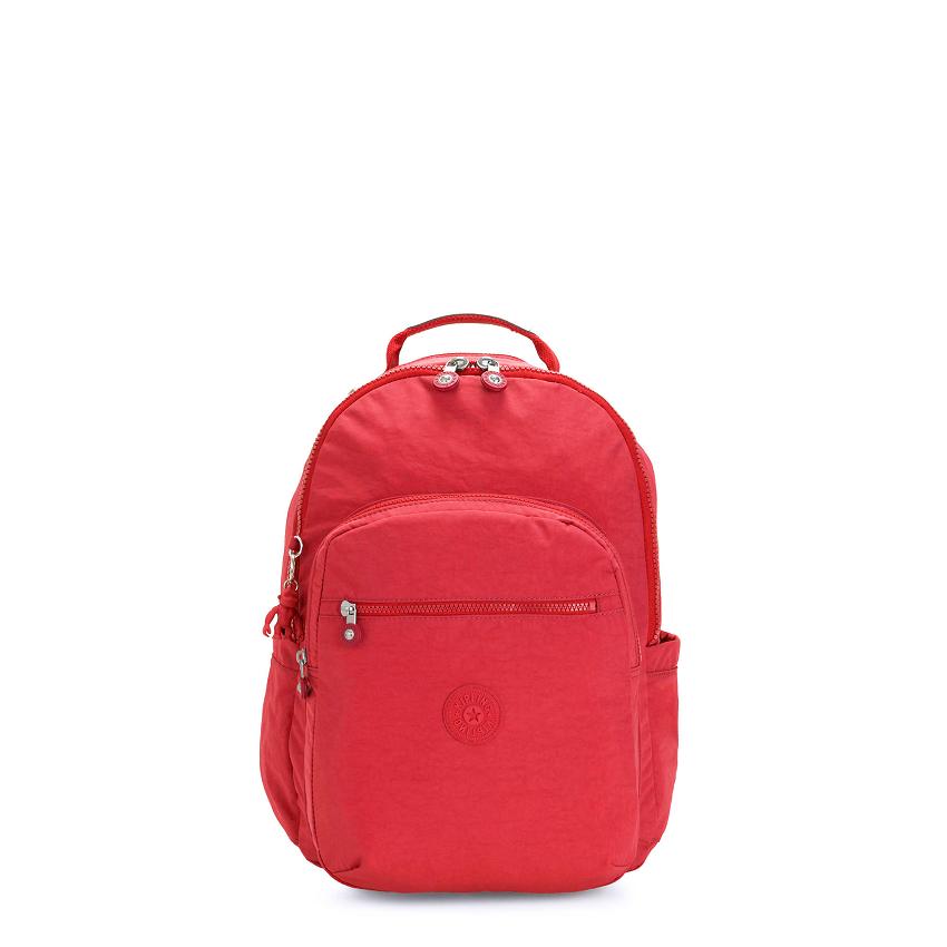 Mochilas De Viaje Kipling Seoul Small Rojos | MXKi1465A