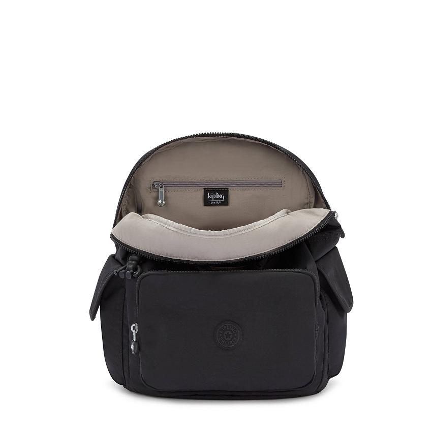 Mochilas Escolares Kipling City Pack Negros | MXKi2170F