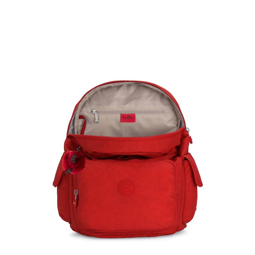 Mochilas Escolares Kipling City Pack Rojos | MXKi2171G