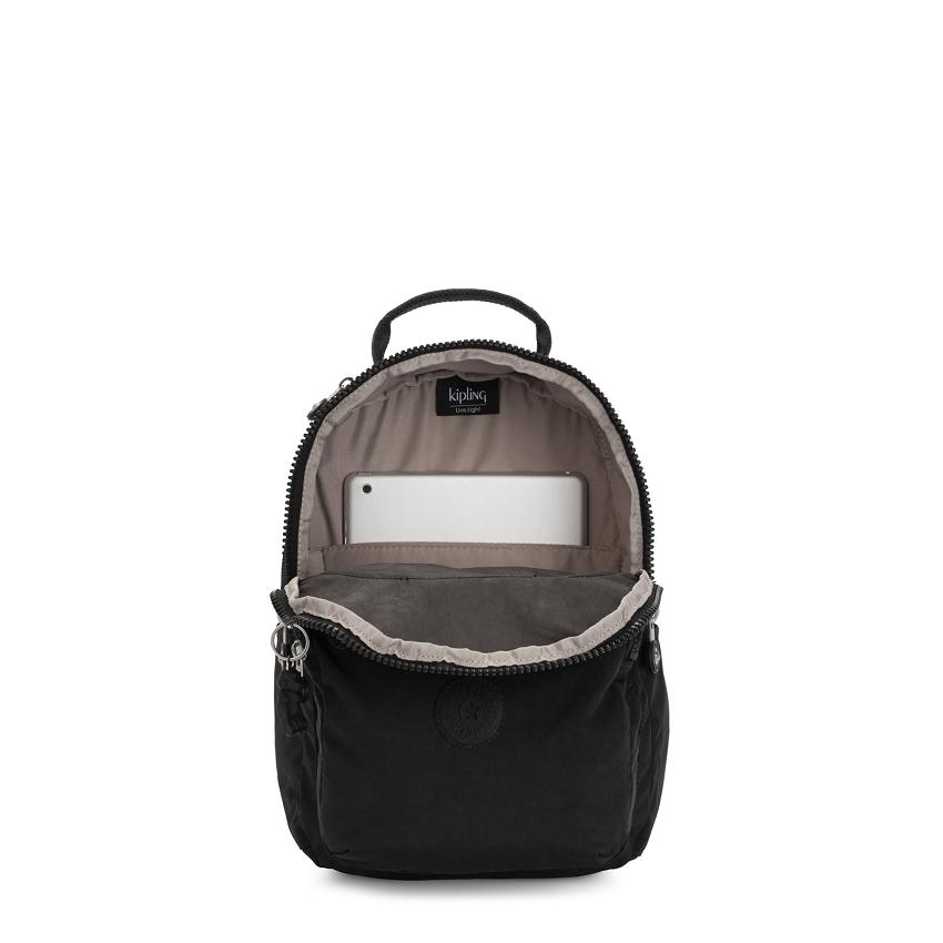 Mochilas Escolares Kipling Seoul Small Negros | MXKi2197P