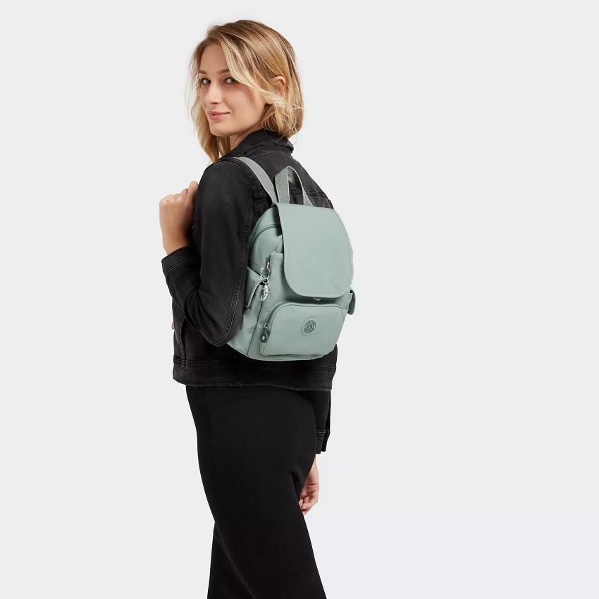 Mochilas Kipling City Pack Mini Verde Oliva | MXKi1212O