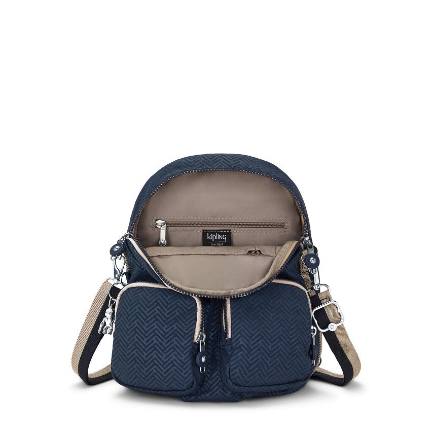 Mochilas Kipling Firefly Up Azules | MXKi1284O